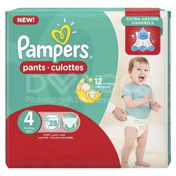 Pampers Baby Pants Jumbo Pack Maxi Size 4 28pcs